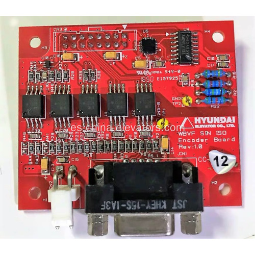 WBVF SIN ISO/placa codificadora Rev:1.0/CC-961 para ascensores Hyundai